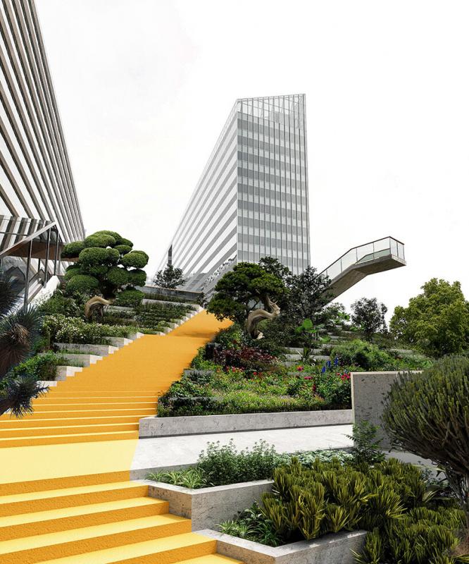 Переосмысление Бангкока: «инновационный центр» Snøhetta и обширный городской сад