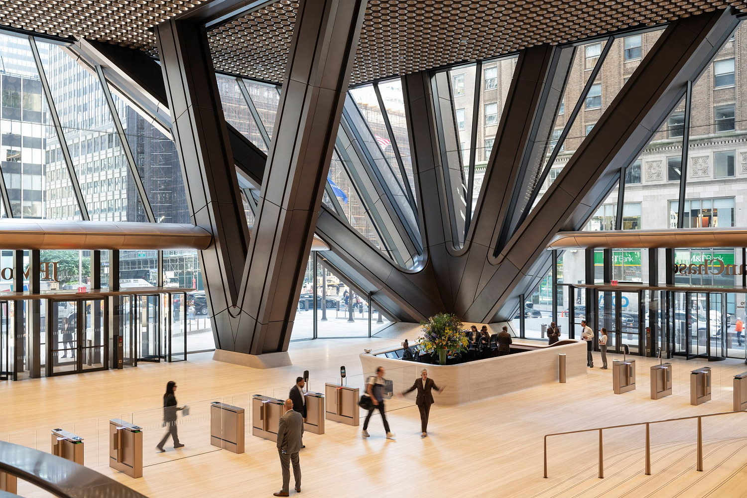 Foster + Partners завершила строительство сверхвысокого небоскрёба для JPMorgan Chase в Нью-Йорке
