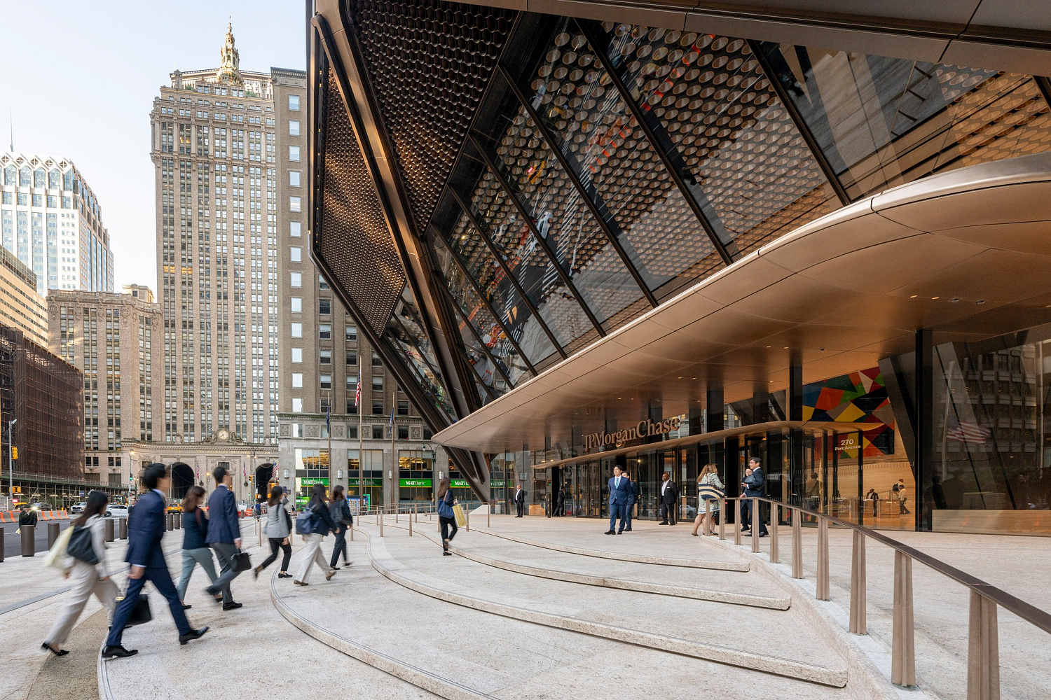 Foster + Partners завершила строительство сверхвысокого небоскрёба для JPMorgan Chase в Нью-Йорке