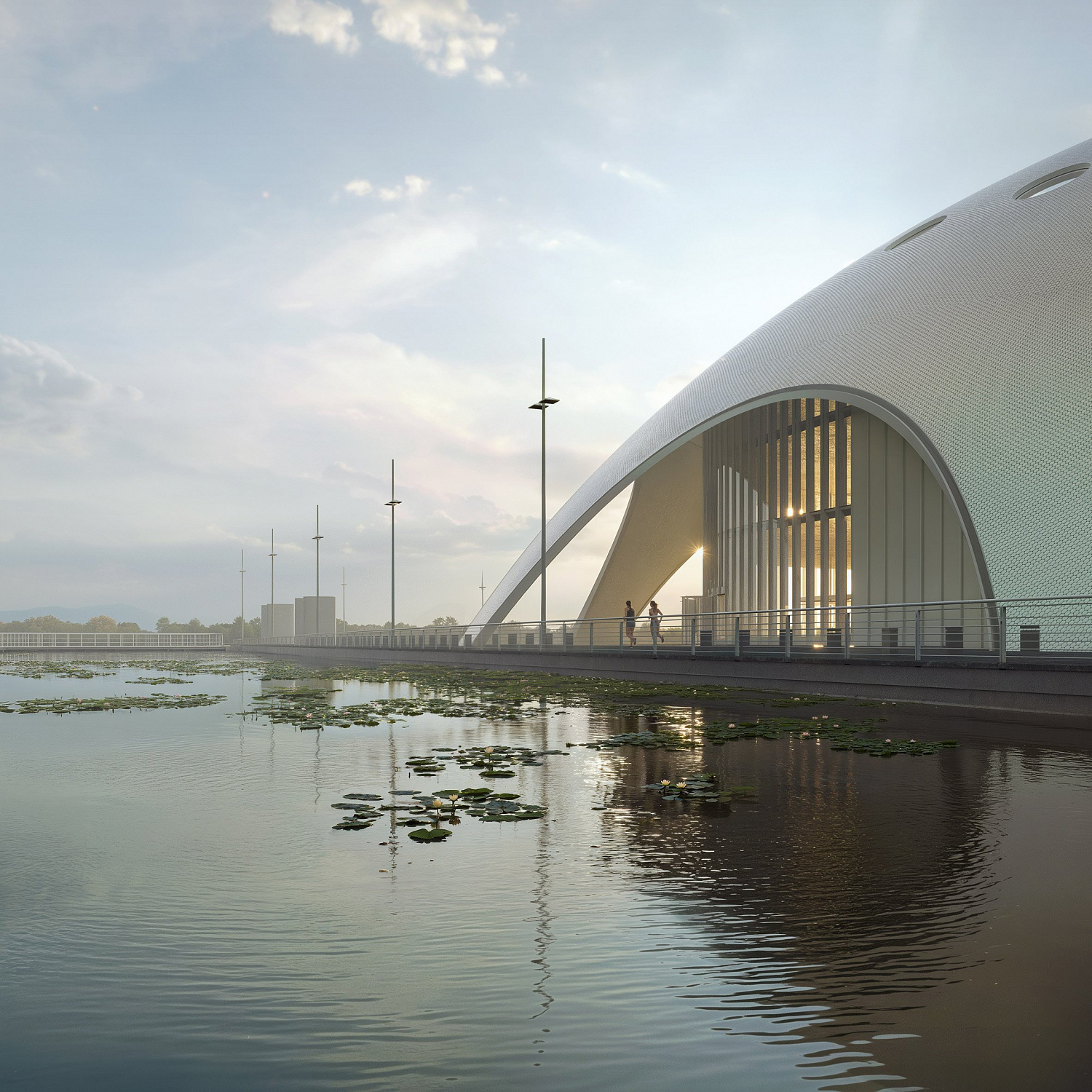 Renzo Piano Building Workshop создаст жемчужный оперный театр на озере в Ханое