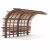 Скамья с навесом Скамья с навесом